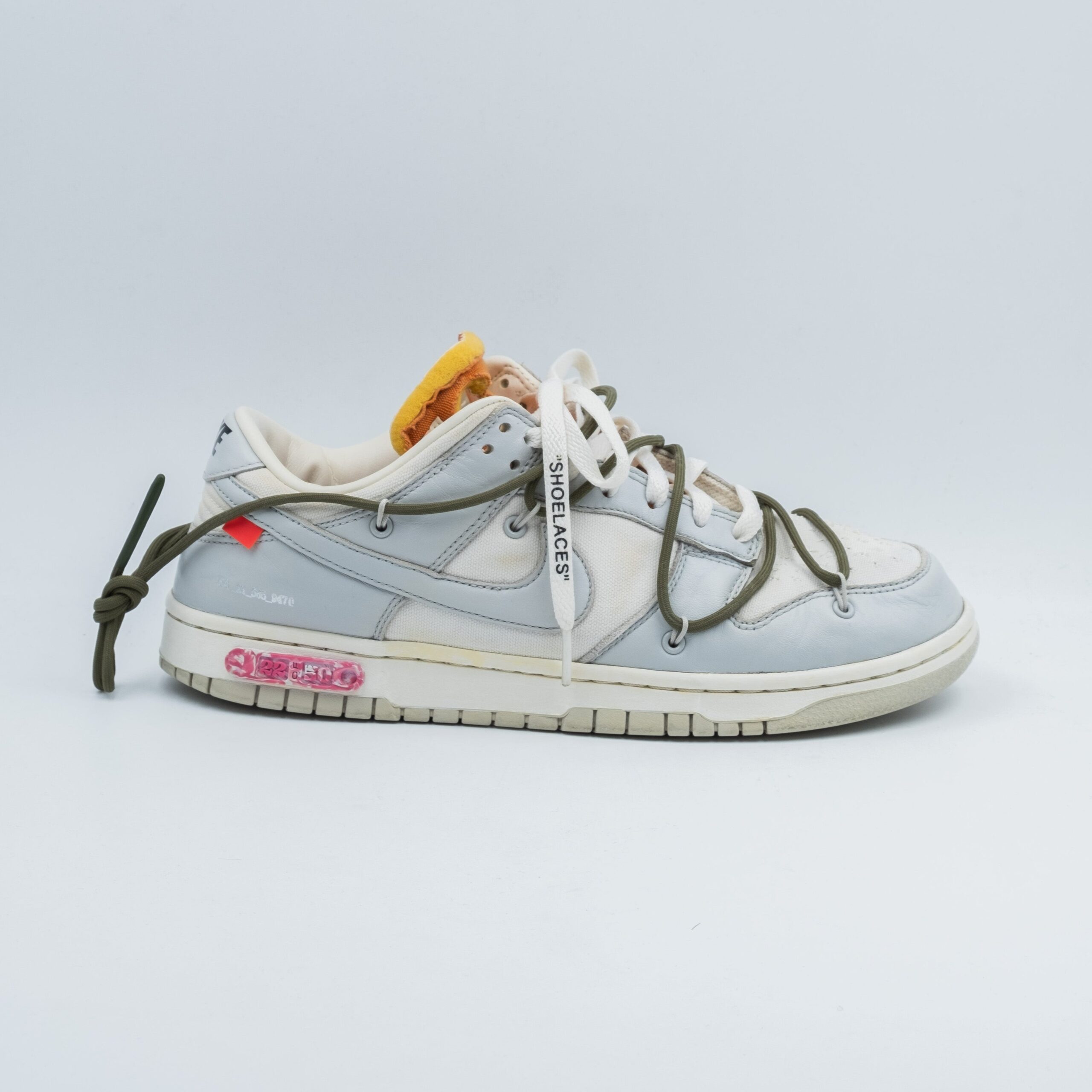 Nike Dunk Low Off-White Lot 22 - Image 5