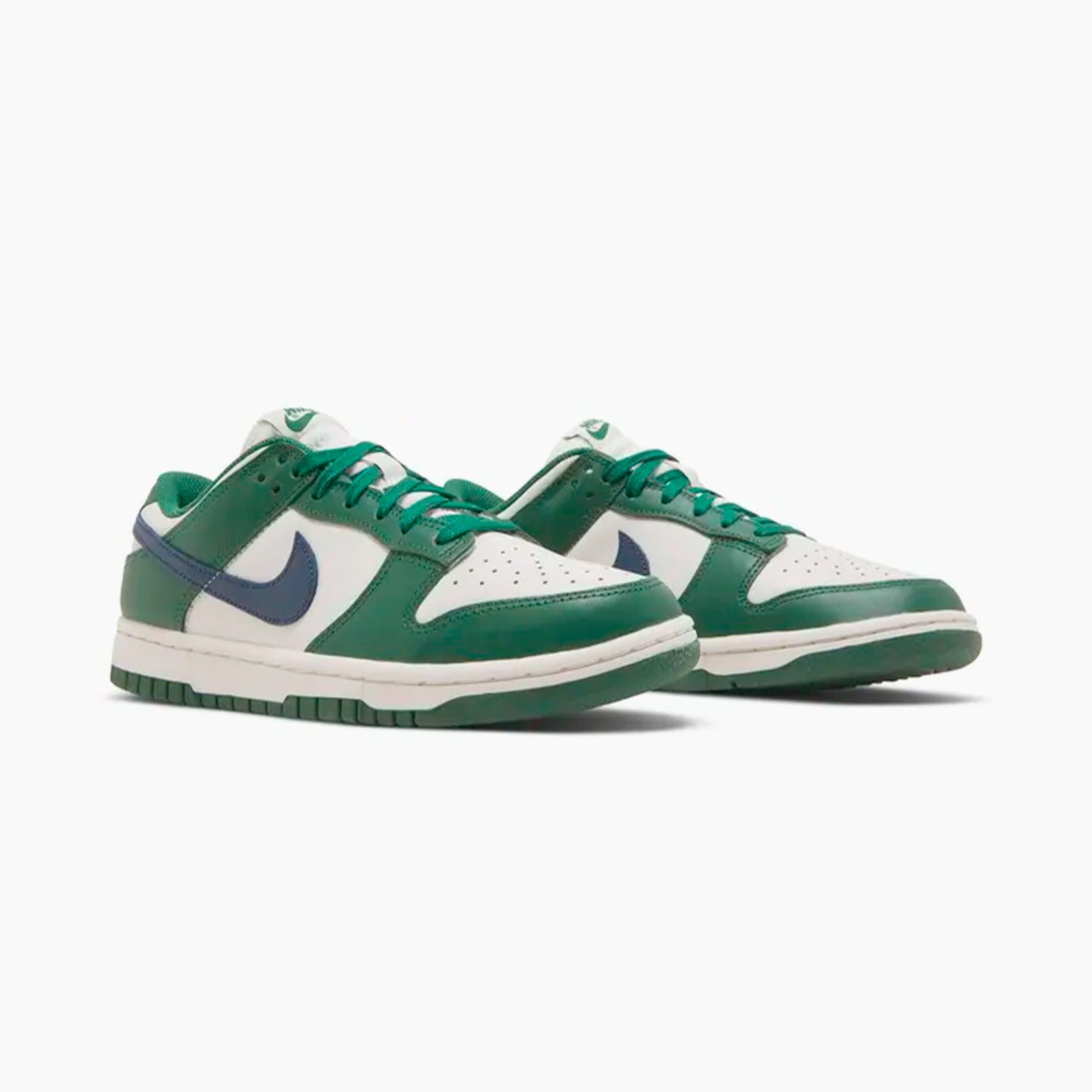 Nike Dunk Low Retro - Green - Navy Blue – Image 2