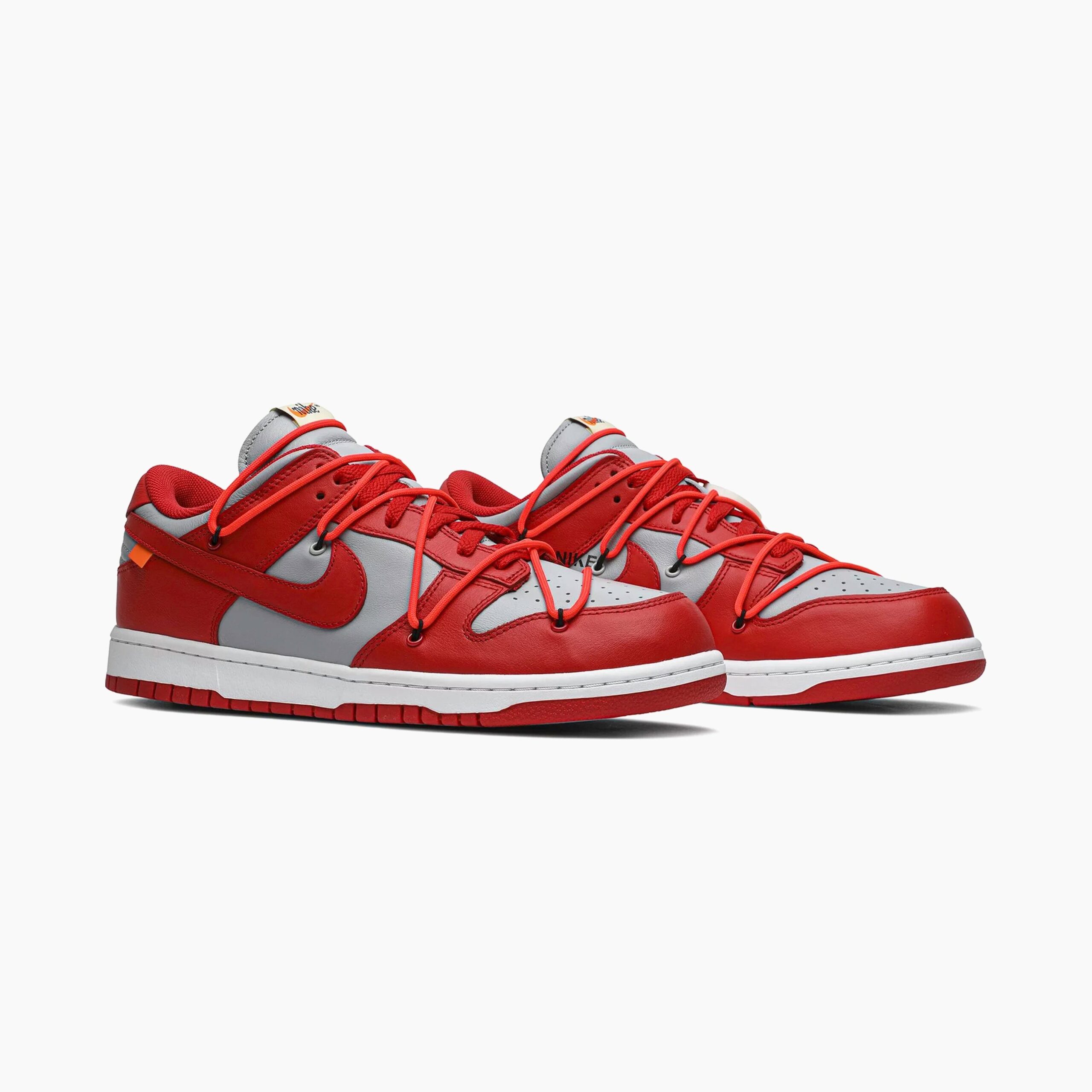 Nike Dunk Low Off-White University Red – Image 2
