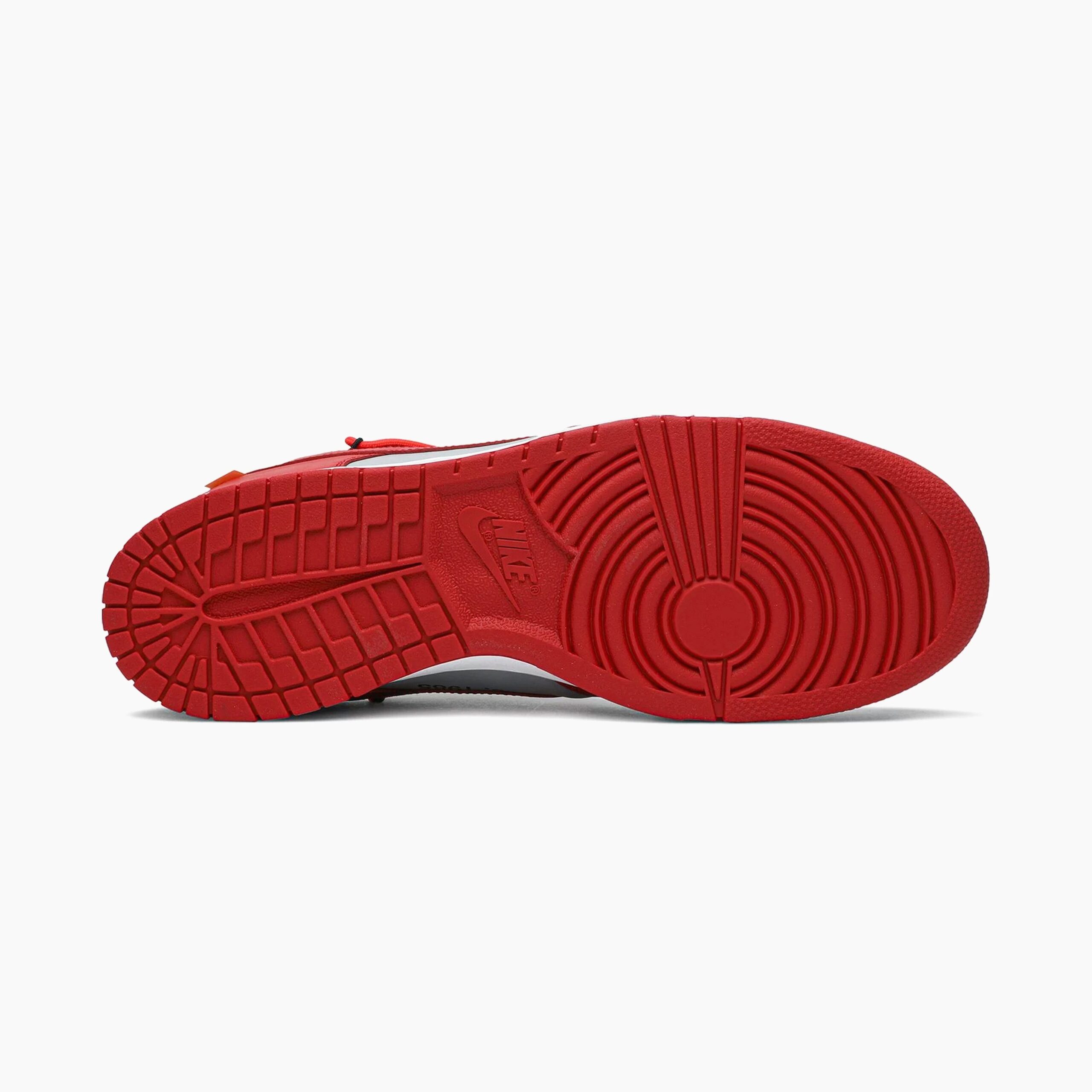 Nike Dunk Low Off-White University Red – Image 3